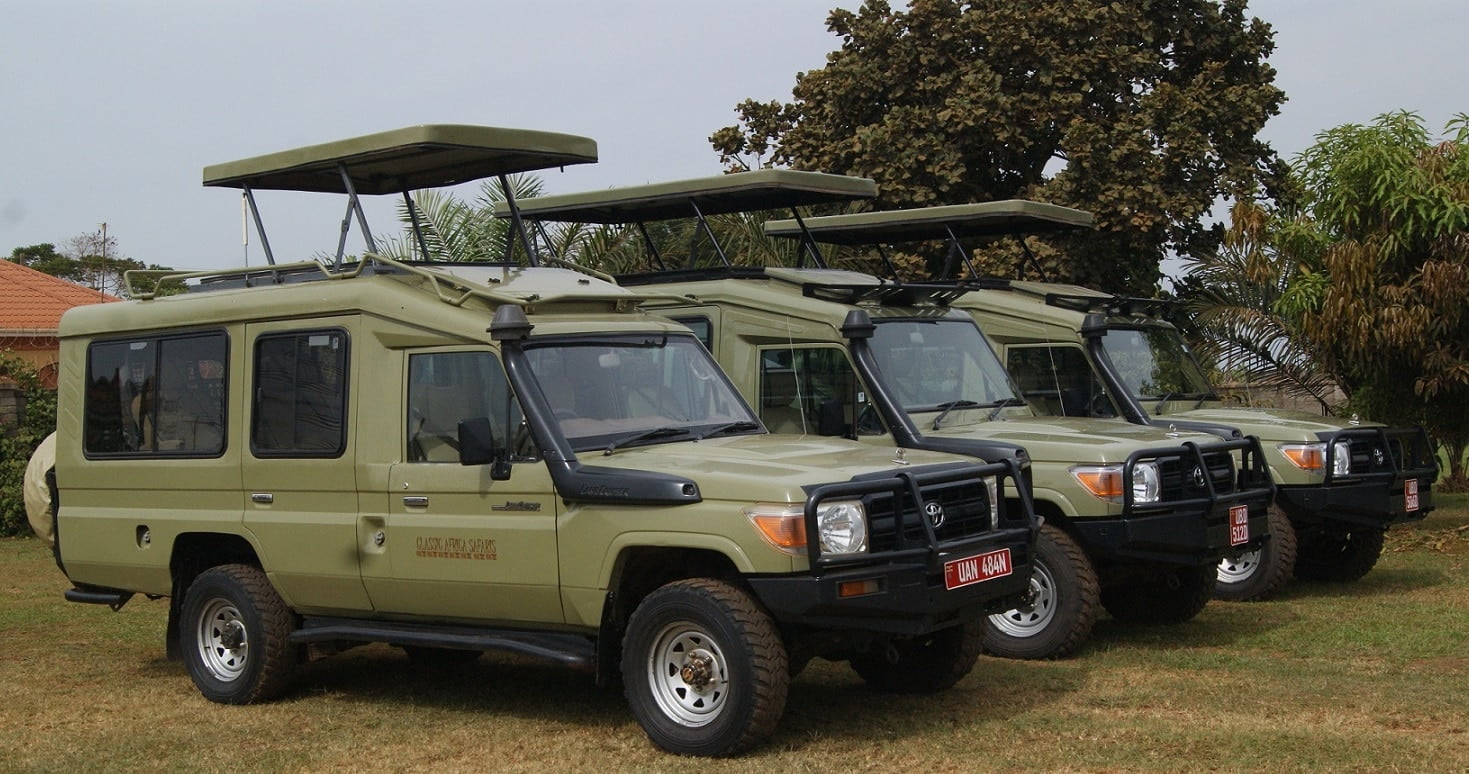 about african safari cars
